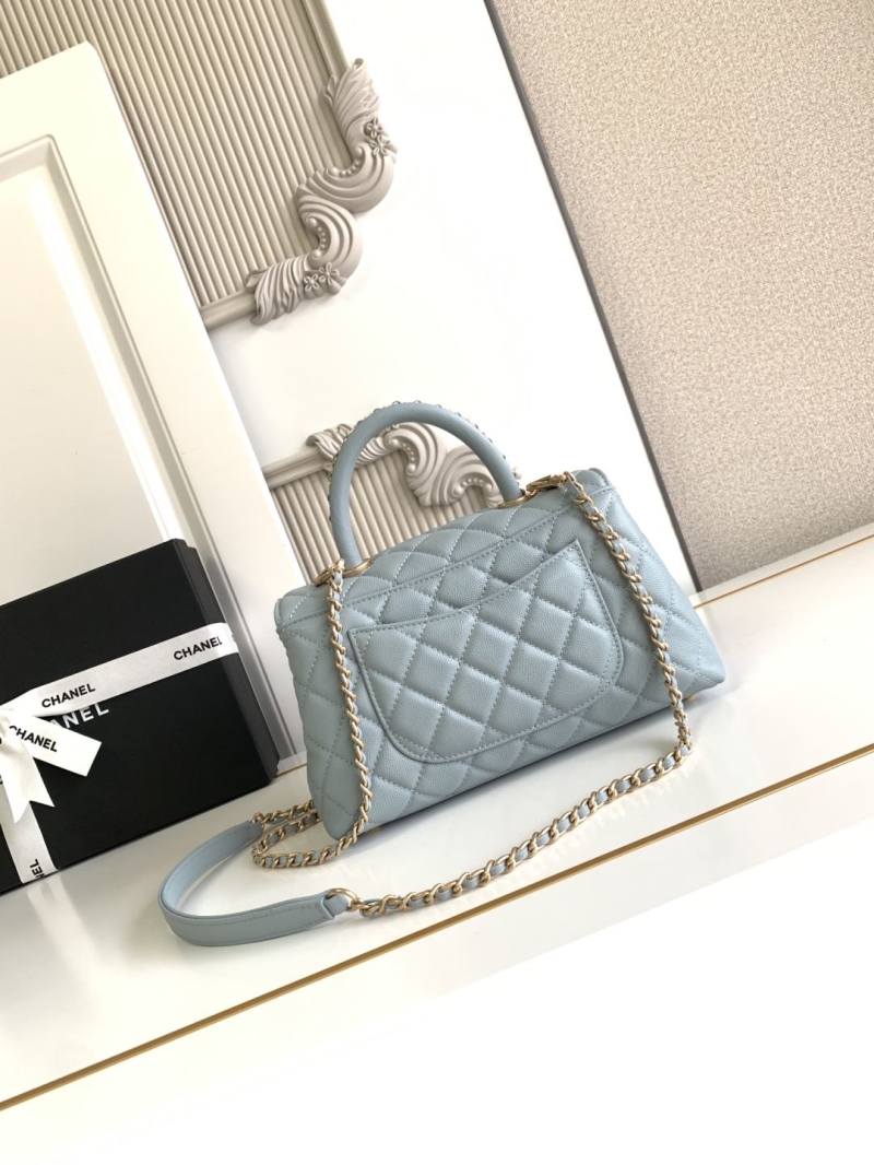 Ch**el top handle bags